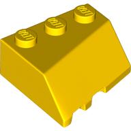 Lego Brick Wedged, Sloped 45° 3 x 3 Right / Yellow