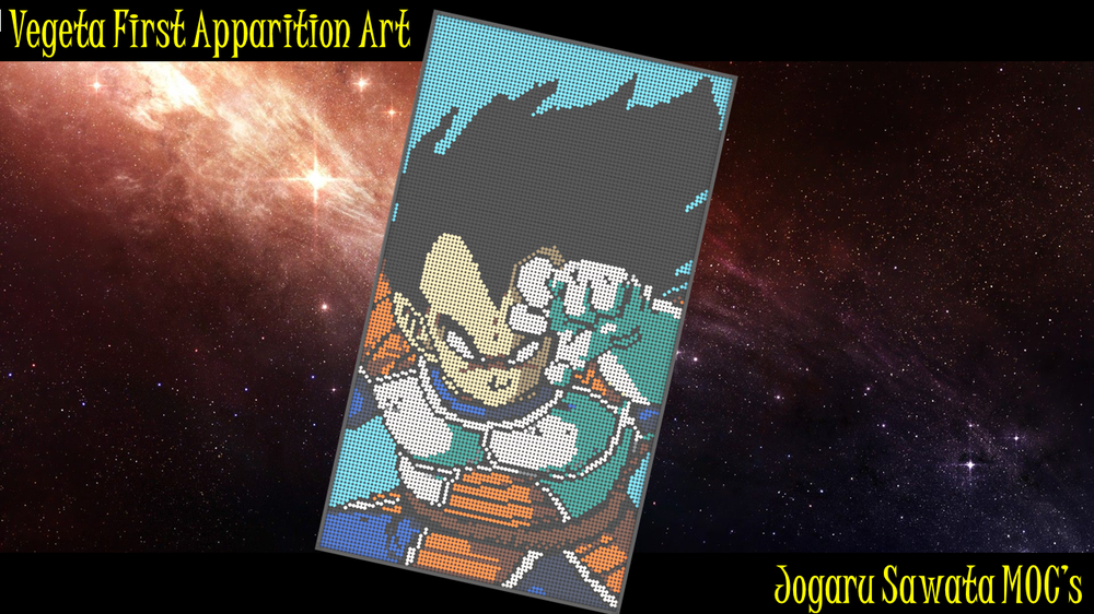 Lego Vegeta First Apparition Art