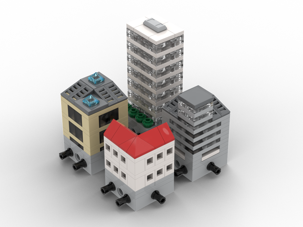 Lego City Center 2 | Nano Modular World