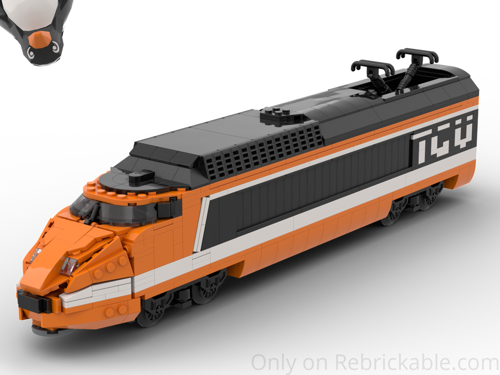 Lego 8-wide tgv/horizon express (only front)