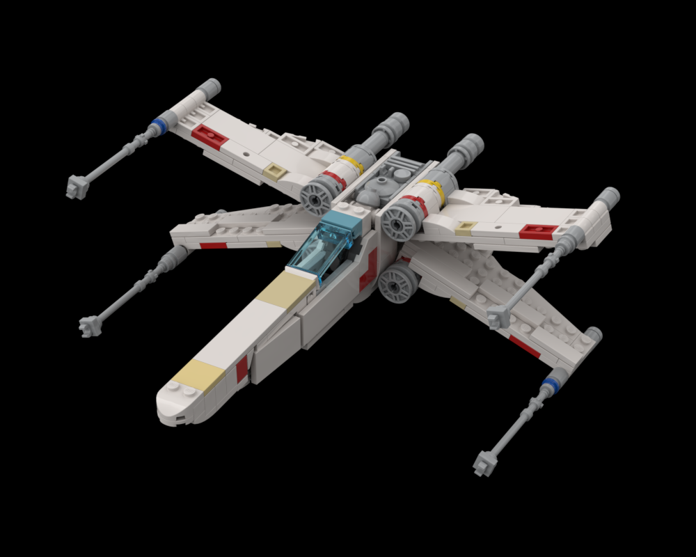 Lego Rebel X-Starfighter Microfigure Scale Series