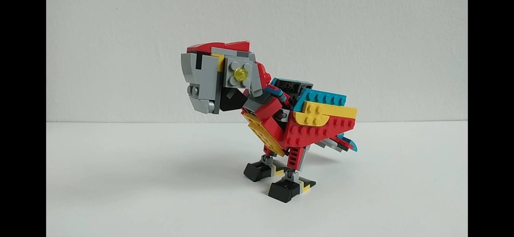 Lego Robo Parrot, 31124 Alternate Build With Video intructions