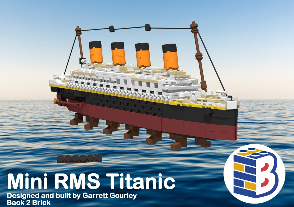 Lego Mini RMS Titanic