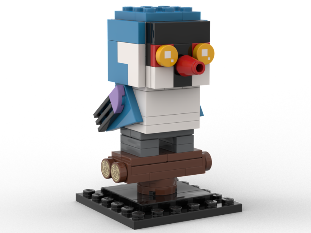 Lego Velvet Fronted Nuthatch: Birdheadz
