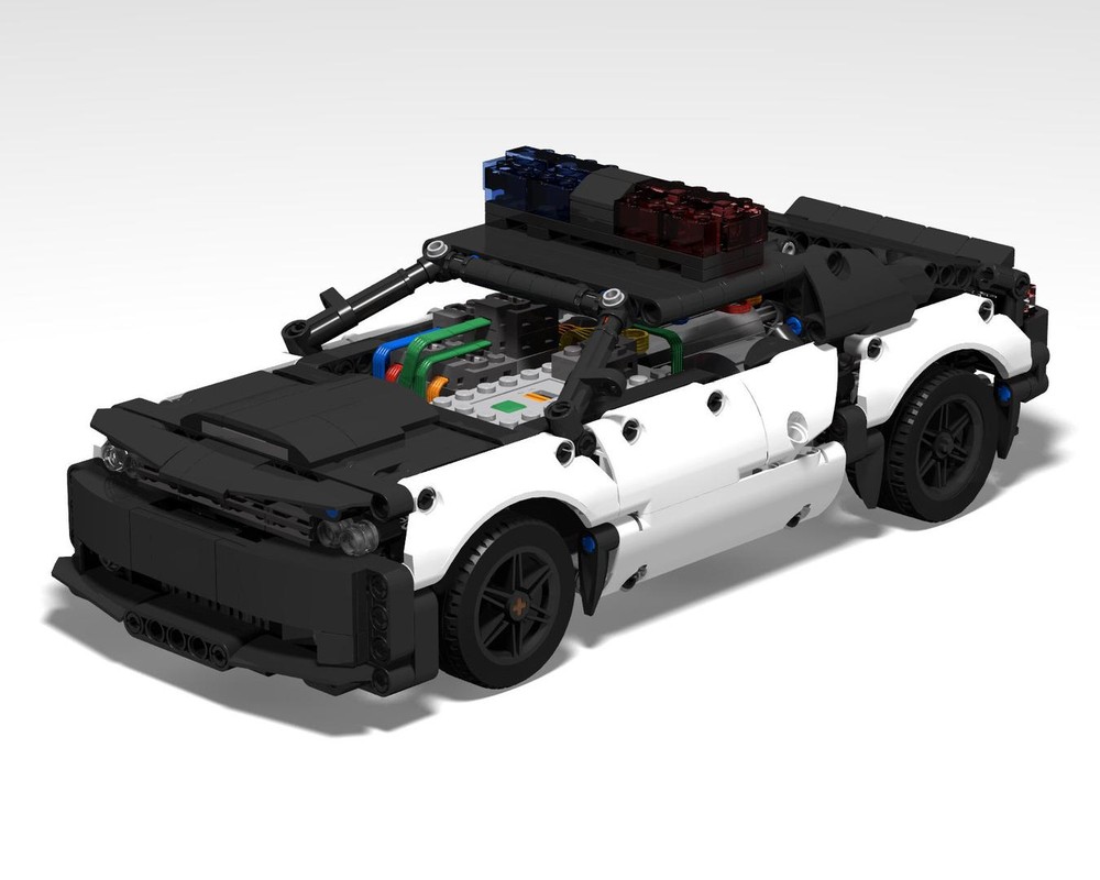 Lego Dodge Challenger SRT/Demon/Hellcat - Police car