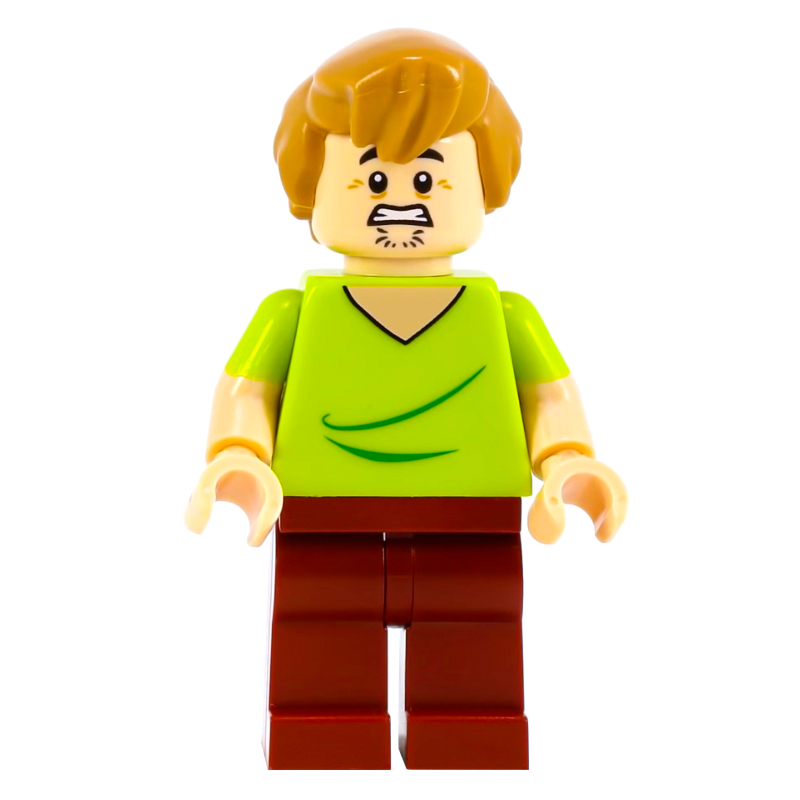 Lego Shaggy Rogers with Closed Mouth
