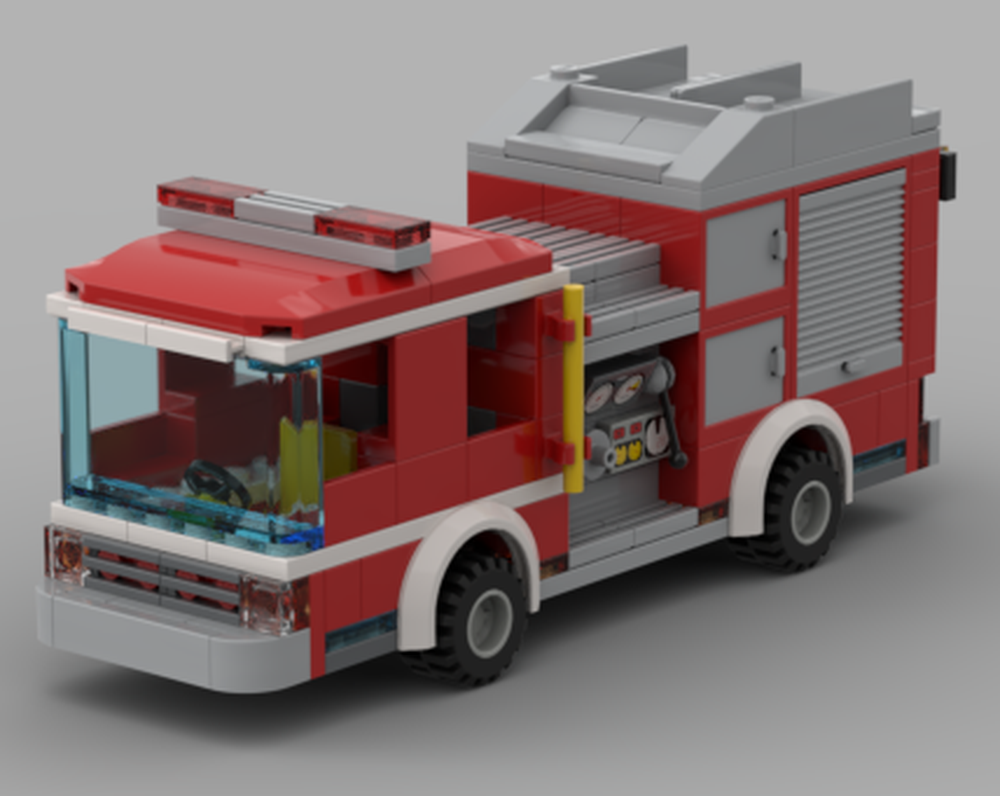 Lego Updated Fire Truck