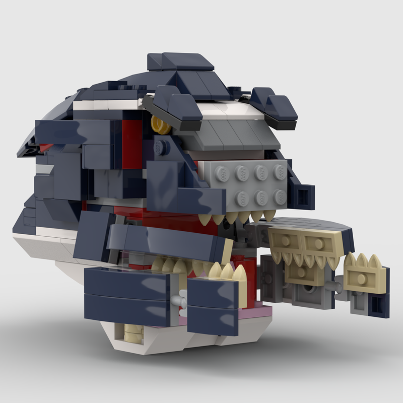 Lego Sanghelli/Halo Elite Head Bust