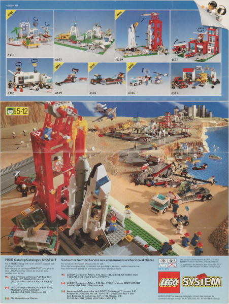 Lego 1995 Mini Town North America (4.100.014-NA)