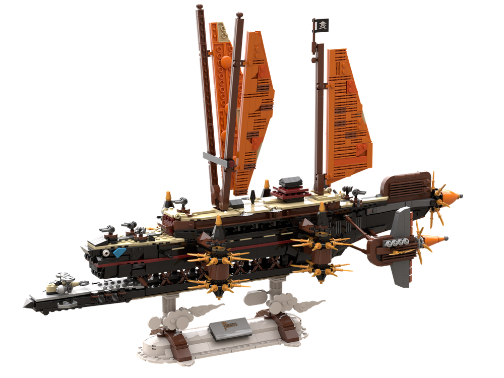 Lego Sky Pirates - Misfortune's Dreadnaught