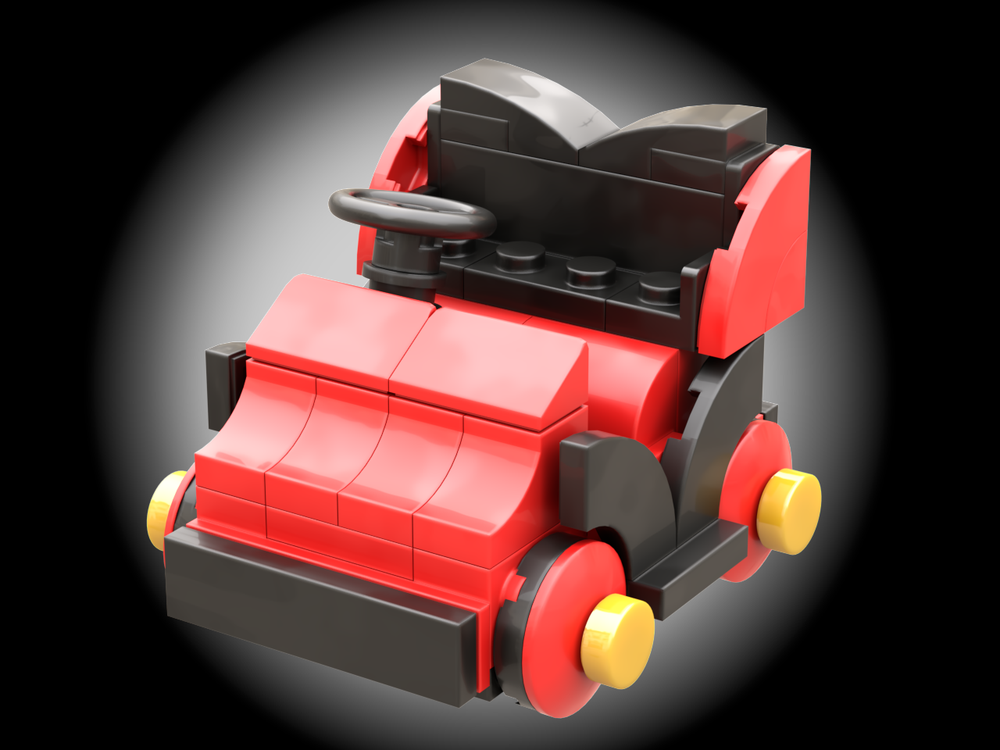 Lego Mr Toad's Wild Ride Vehicle
