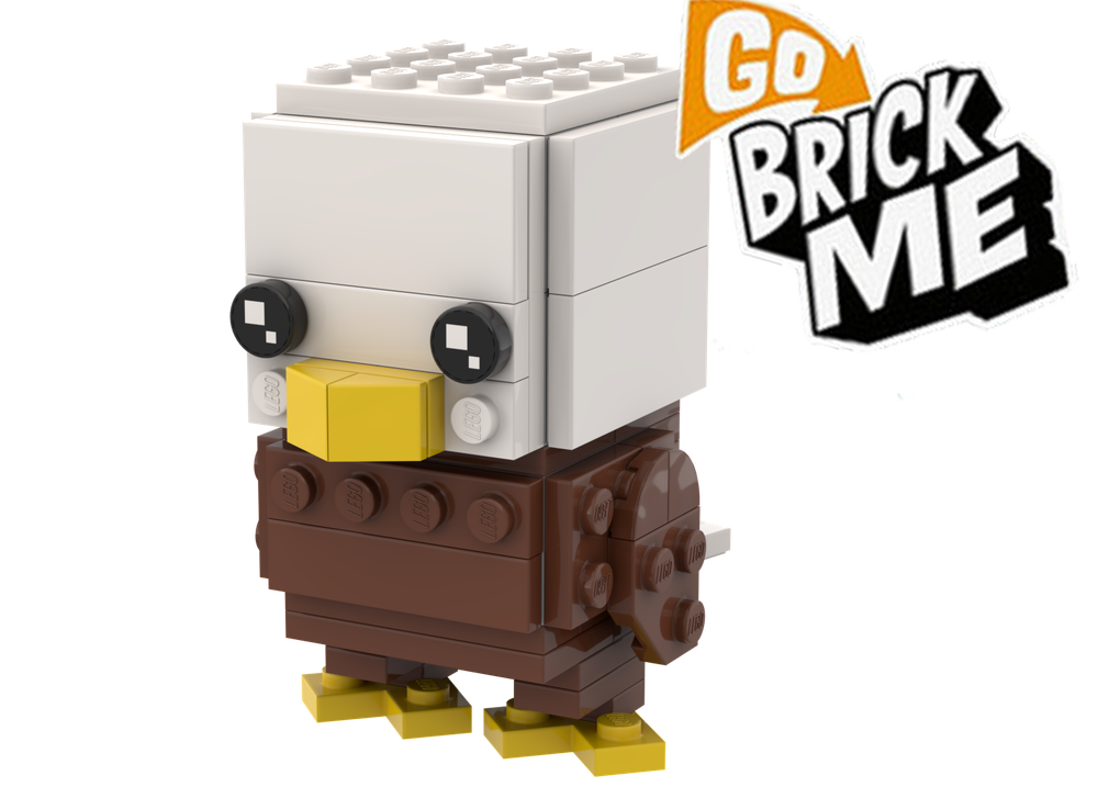 Lego GoBrickMe American Bald Eagle
