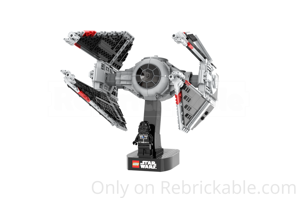 Lego Flight stand for 2.0 Twin Ion Engine Fighter and Interceptor