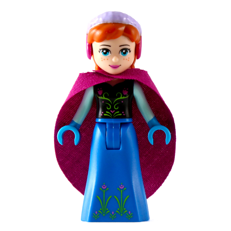 Lego Anna - Magenta Hat, Cape