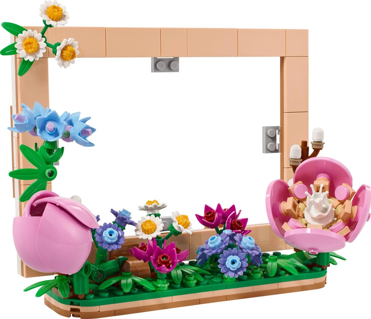 Lego Floral Picture Frame