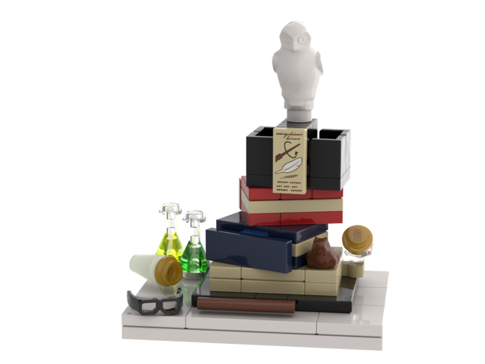 Lego Hogwarts icons micro (Alternate version)