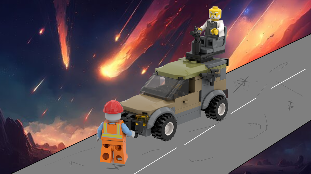 Lego Apocalyptic car
