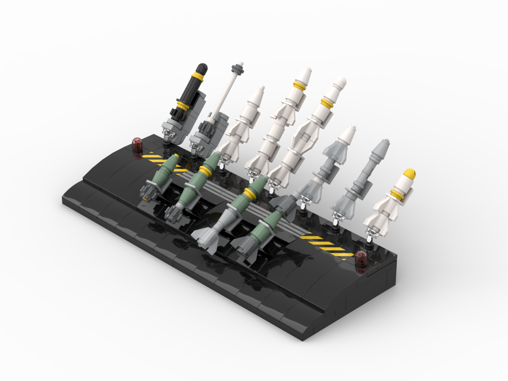 Lego Desktop Ordnance Display