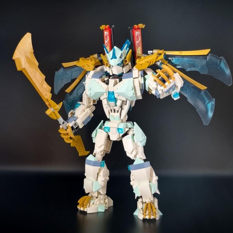 Lego Ice Dragon Warrior