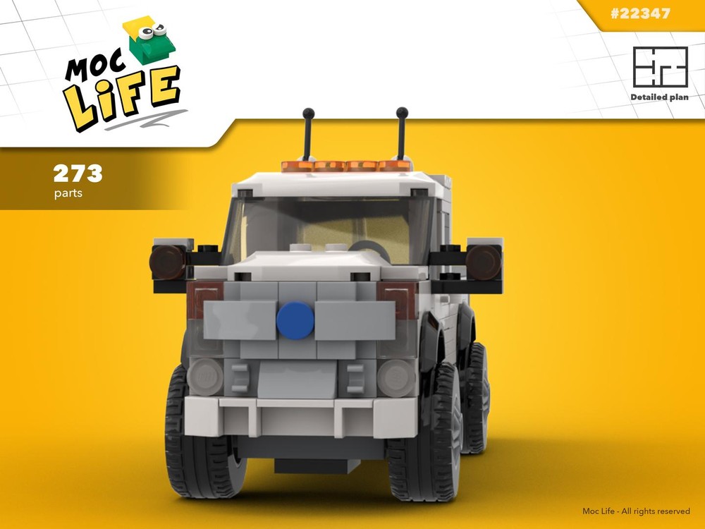 Lego Ford F-250 super cab small bed
