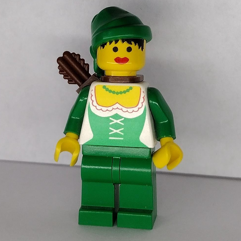 Lego Forestwoman Archer (Forestmen)
