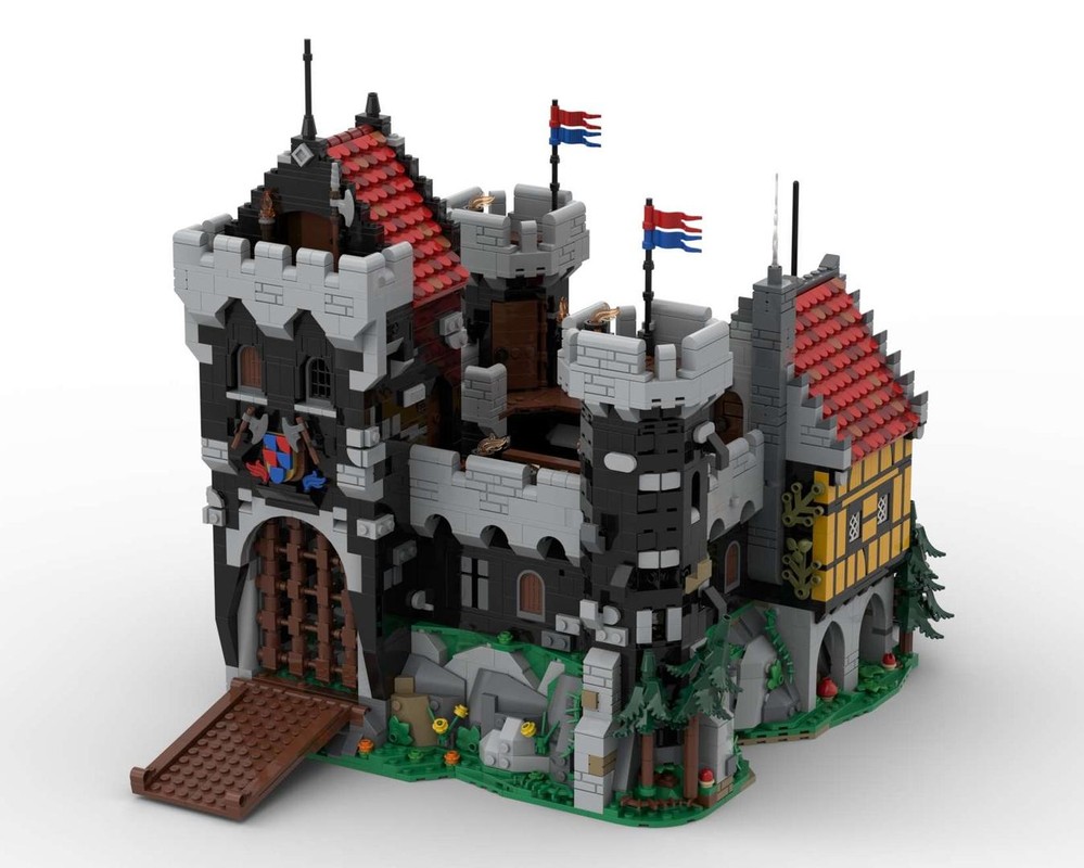 Lego MOC - 6086 Black Knight's Castle Remake