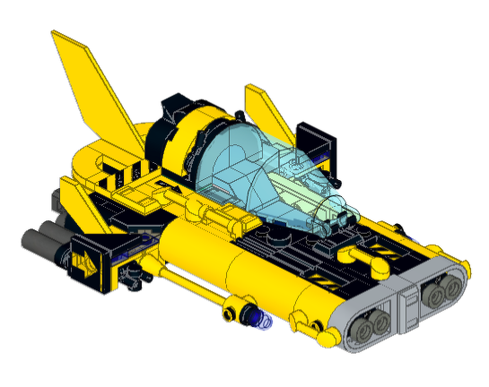 Lego Aqua Raiders Moon Car