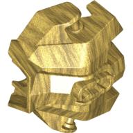 Lego Large Figure Hand Cover, Armor with Handles for Clips / Pearl Gold