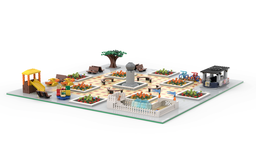 Lego Space Rock park