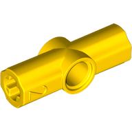 Lego Technic Axle and Pin Connector Angled #2 - 180° / Yellow