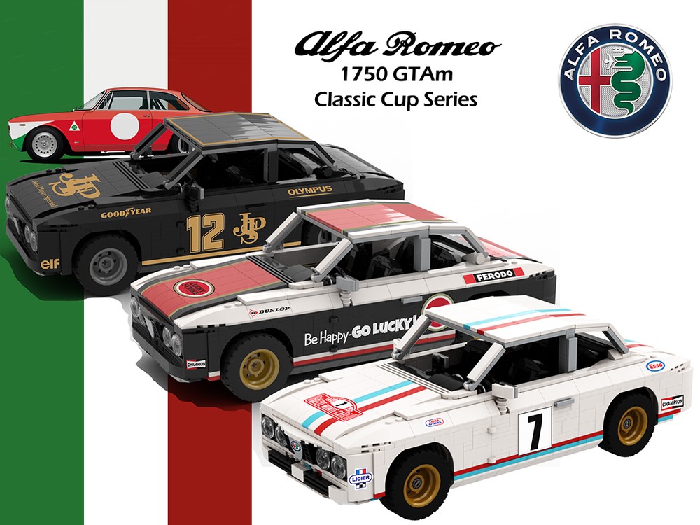 Lego Alfa 1750 GTAm - Ftek Triple Pack