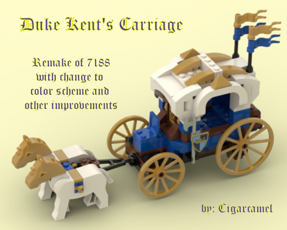 Lego Duke Kent's Castle - Carriage