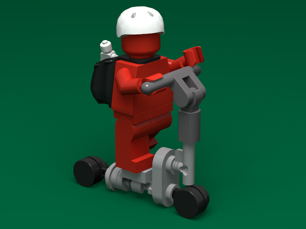 Lego Scooter Kickboard (minifig size)