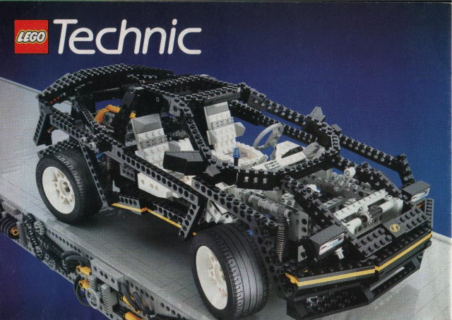 Lego 1994 Medium Technic German Foldout (923256-D)