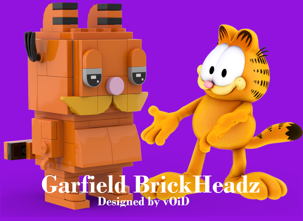 Lego Garfield BrickHeadz