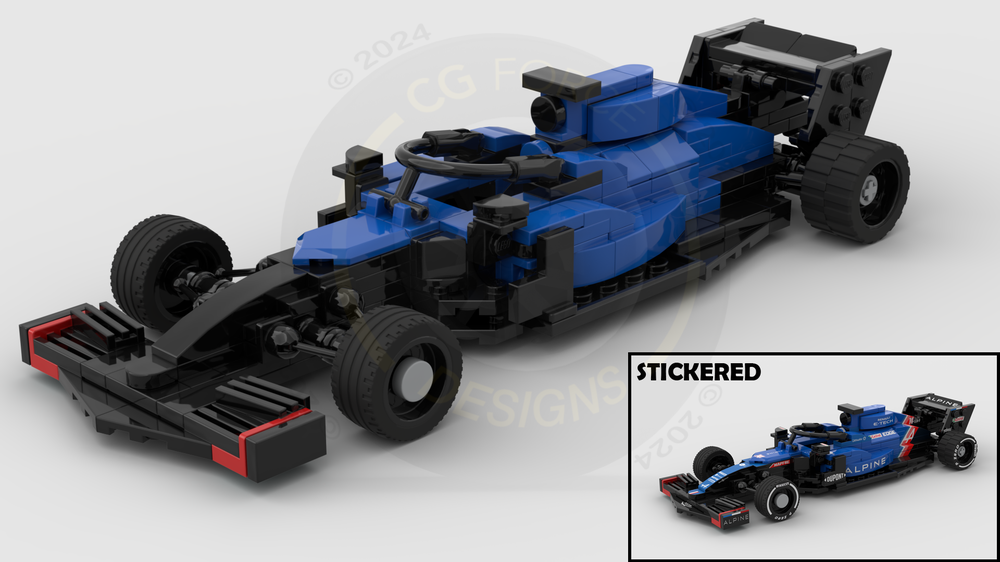 Lego F1 Alpine A521