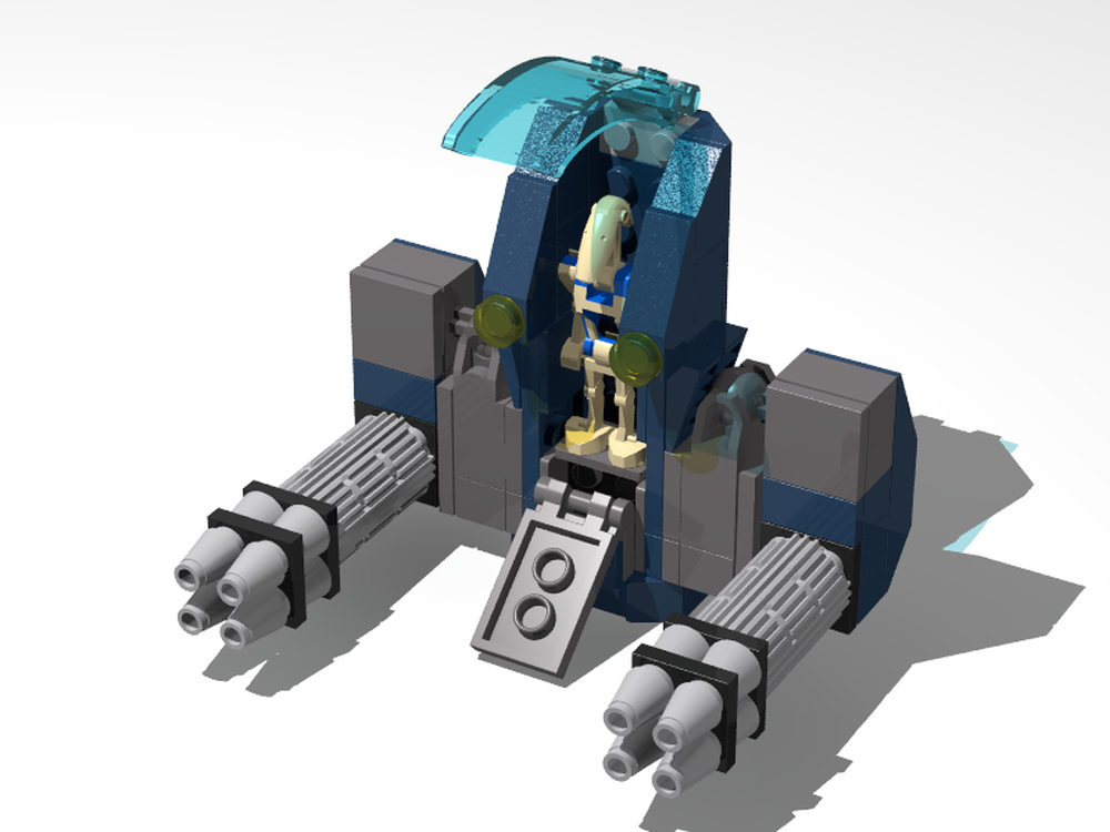 Lego Heavy Attack Hovercraft (HAH) (Custom Veichle)