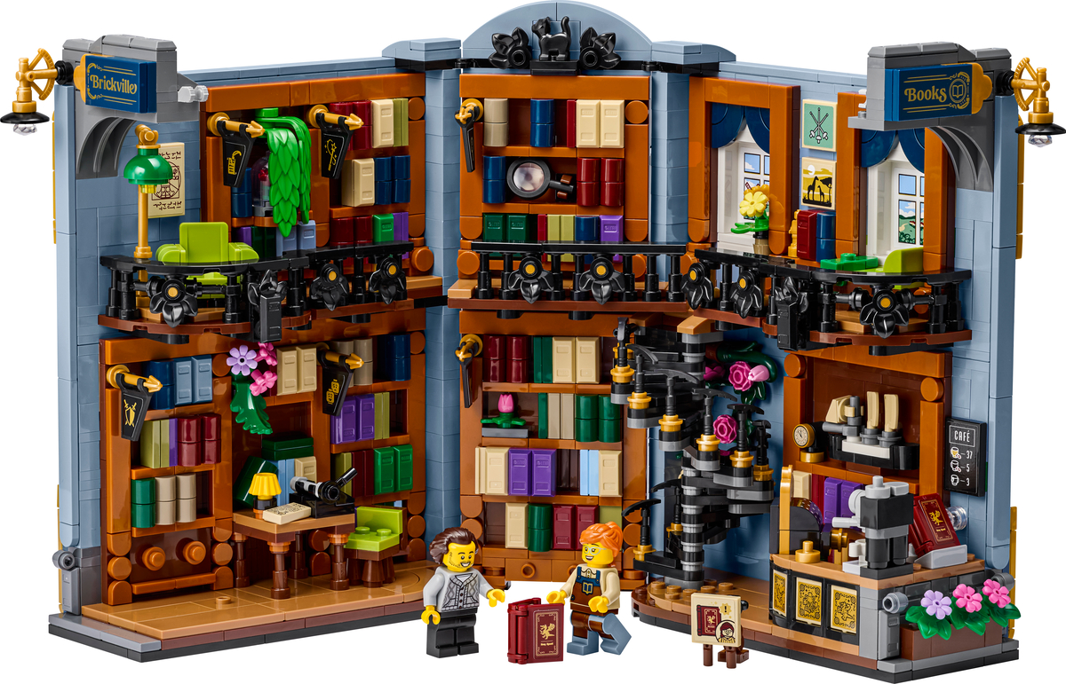 Lego Bookstore: Book Nook