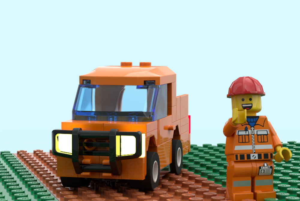 Lego Emmet's pickup