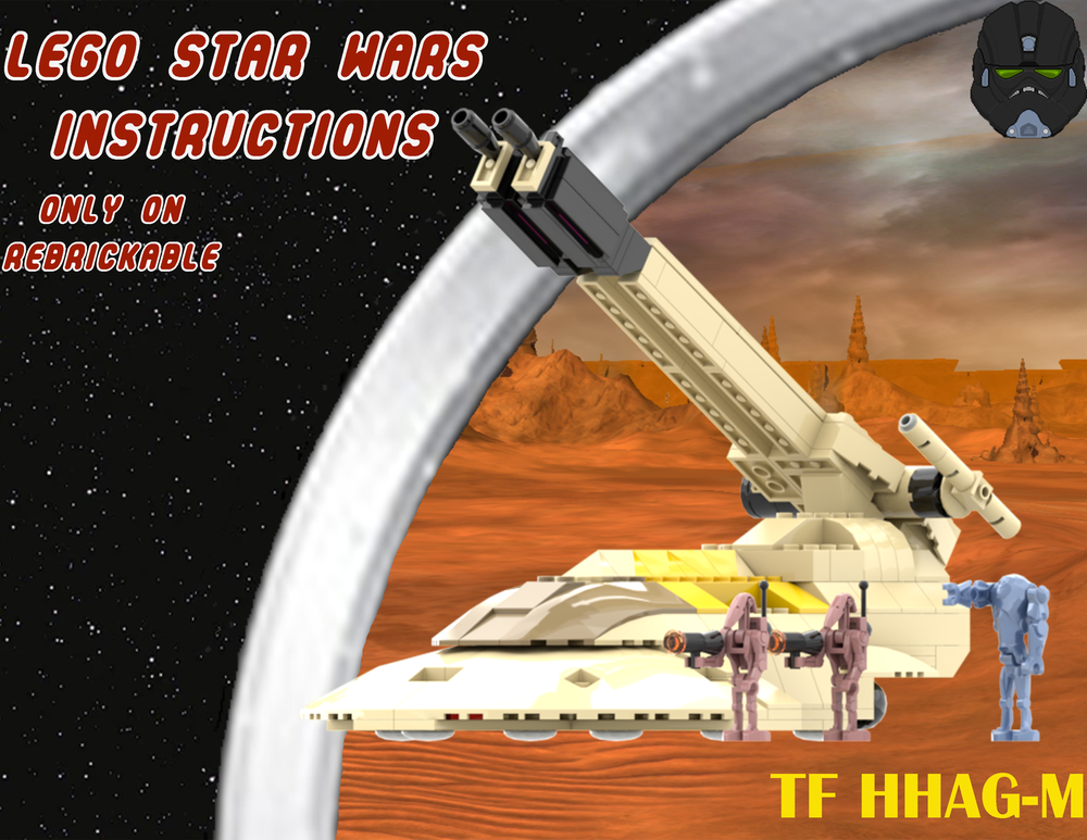 Lego Classic-Style TF HHAG-M (Clone Wars Videogame)
