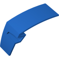 Lego Technic Panel Car Mudguard Left / Blue