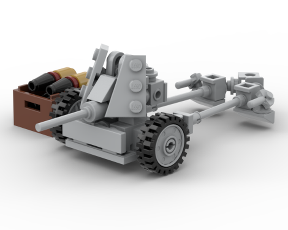Lego German WW2 Panzerabwehrkanone 36 MOC