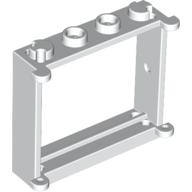 Lego Window 1 x 4 x 3 / White