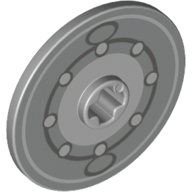 Lego Technic Disc 3 x 3 with Dark Bluish Grey Circle, Bolts Print
