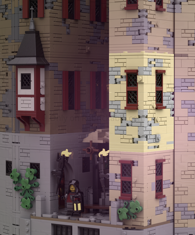 Lego The chef's room - The Red Falcons' mountain fortress