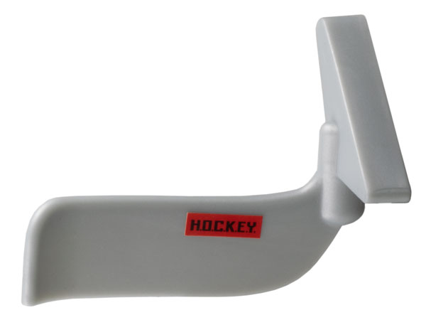 Lego Sports Promo Hockey Stick Right (McDonald's Sports Sets) with Black 'H.O.C.K.E.Y.' on Red Background Pattern (Sticker) - Set 7919