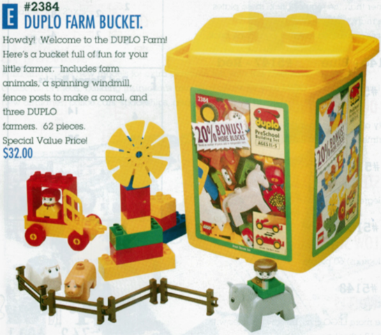 Lego Farm Bucket