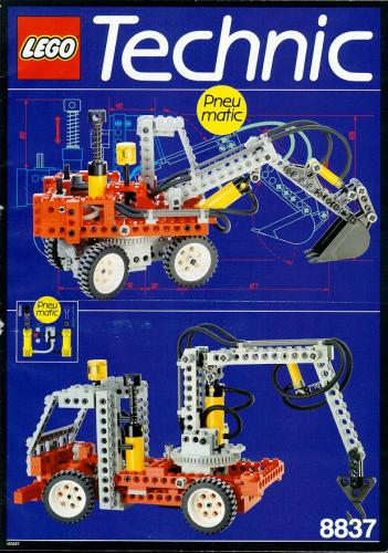 Lego Pneumatic Excavator