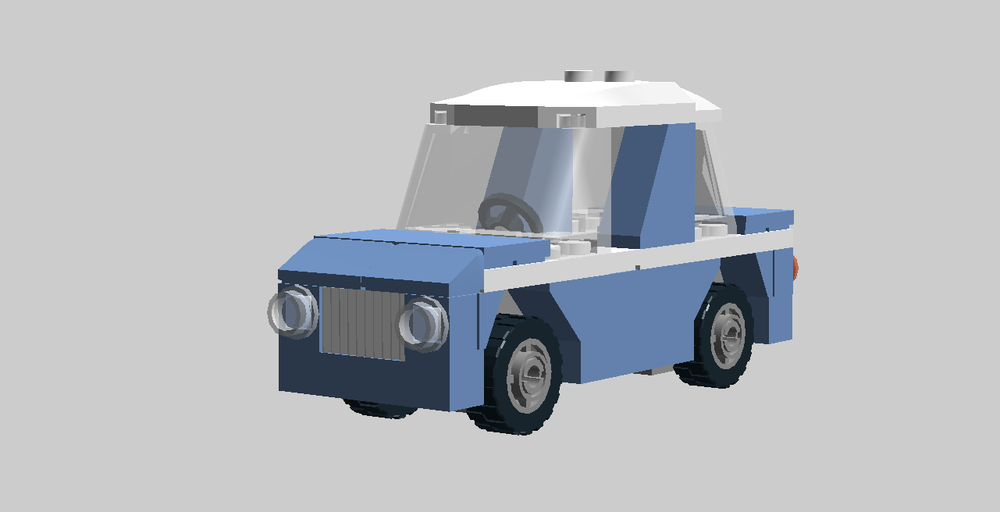 Lego Flying Ford Angilica 4-Wide V2