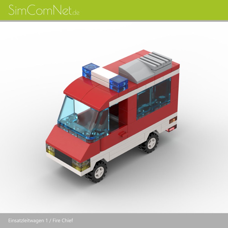 Lego Fire Chief / Command van